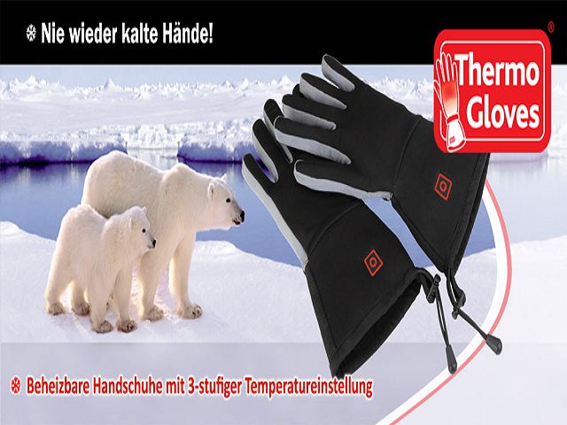 Thermo Gloves Handschuhe mit eingebautem Akku Thermo Gloves Handschuhe mit eingebautem Akku