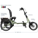 Dreirad für Erwachsene Movi FM von Pfautec mit...